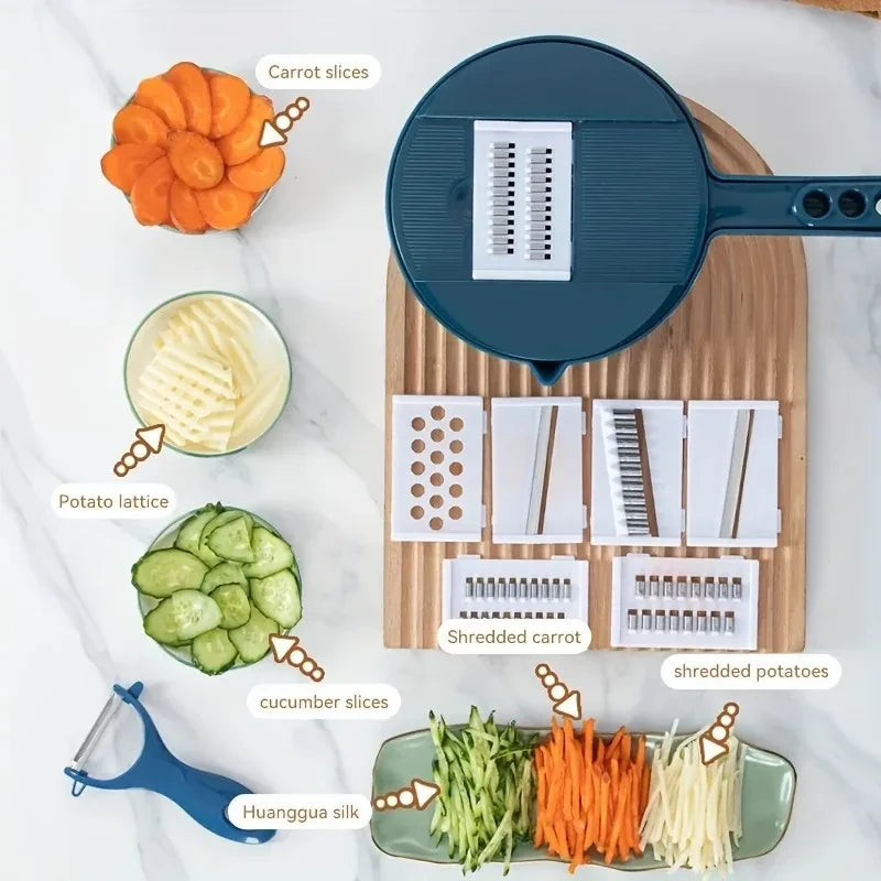 Chopvana Pro™ 9-in-1 Vegetable Chopper – Slice, Dice & Prep in Seconds